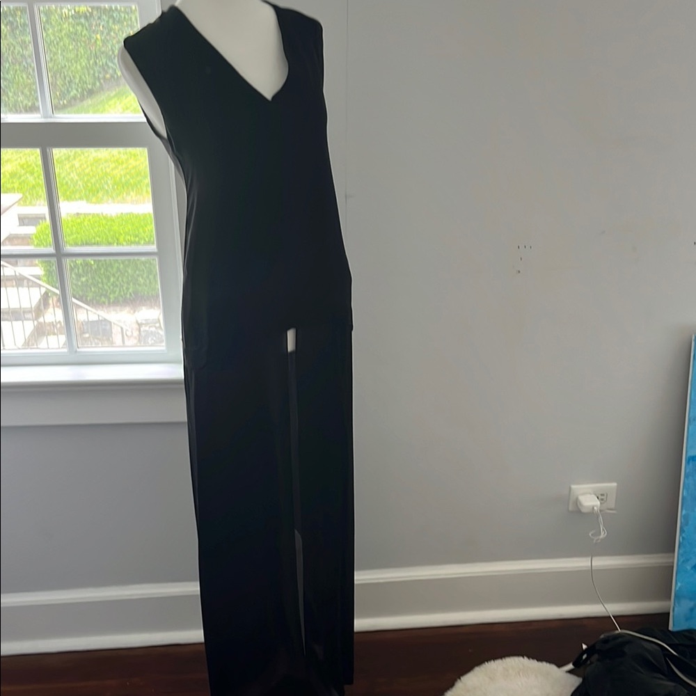 Elegant Black Sleeveless Top